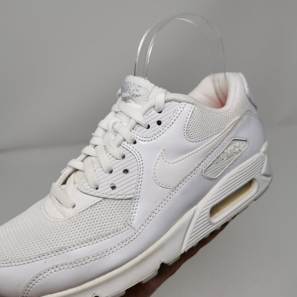 Nike Air Max 90 Premium White Athletic Sneakers - Picture 5 of 14